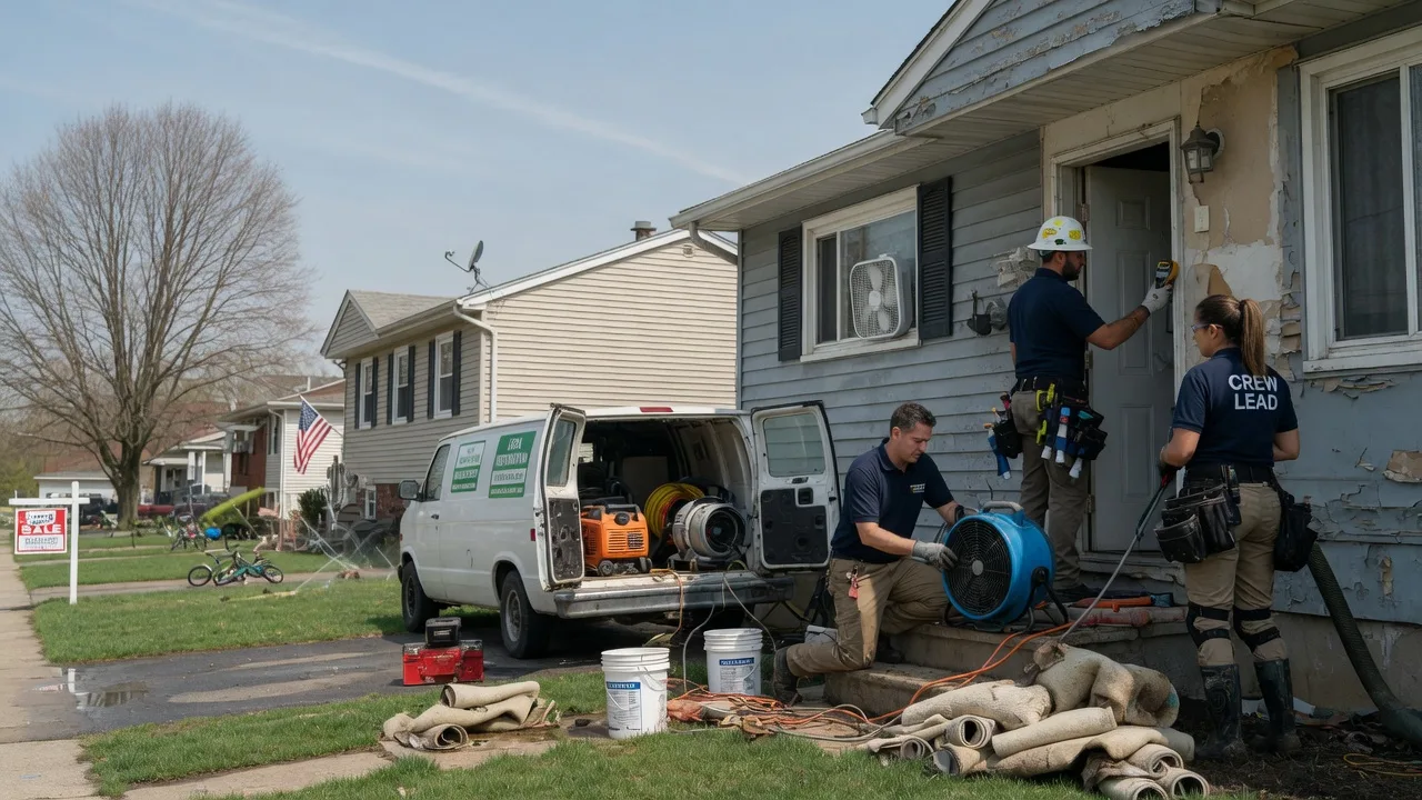Flood Cleanup in Maryland near me