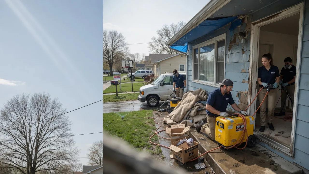 Basement Flood Cleanup in Maryland near me